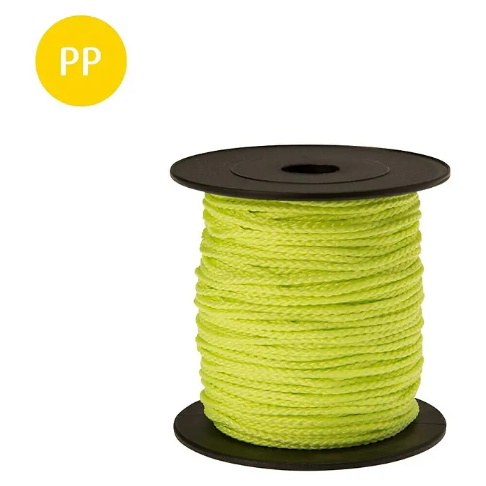 Stabilit PP-Seil - Ø x L: 1,7 mm x 50 m, Gelb - Vorderansicht
