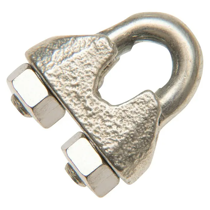 Conacord Seilklemme - Für Seildurchmesser: 13 mm, Stahl - Vorderansicht