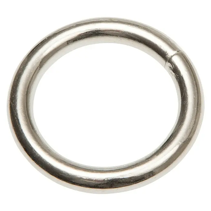 Conacord Anilla para llavero - Diámetro: 57 mm, Acero, Zincado - Vista frontal