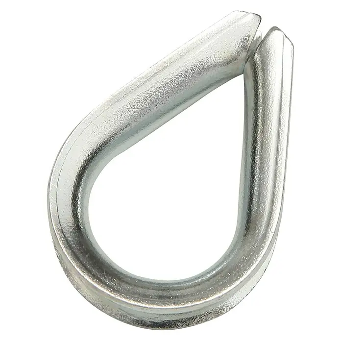 Conacord Kausche - Für Seildurchmesser: 5 mm, Stahl - Ansicht von oben