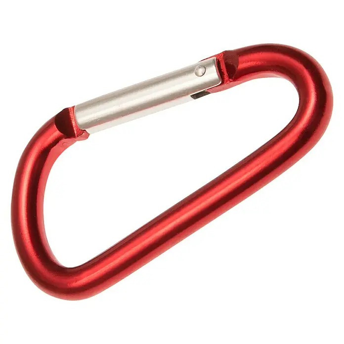 Conacord Mosquetón - Ø x L: 8 x 80 mm, Aluminio - Vista frontal