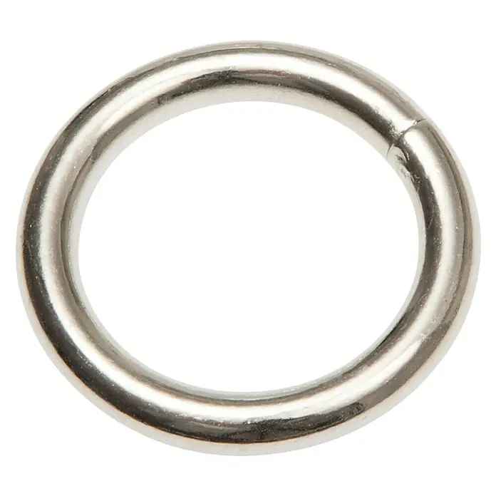 Conacord Anilla para llavero - Diámetro: 49 mm, Acero, Zincado - Vista frontal