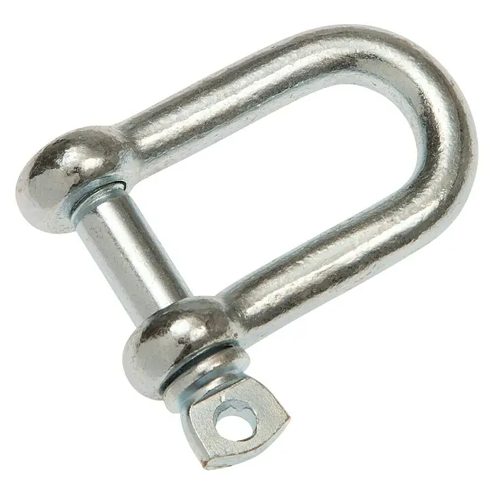 Grillete - Ø x L: 6 x 40 mm, Acero, Carga soportada: 100 kg - Vista descendente