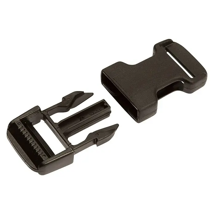 Conacord Hebilla de sujeción - Específico para: Correas de 25 mm, Plástico - Vista frontal
