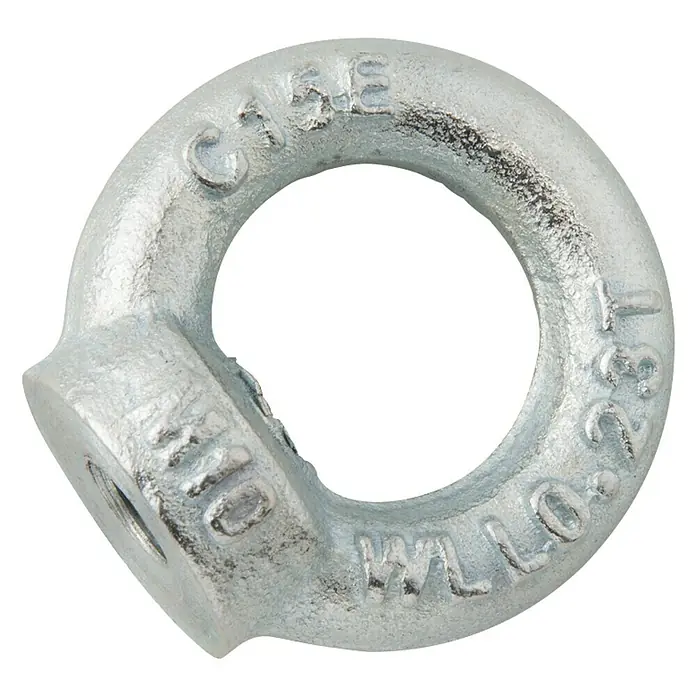 Conacord Tuerca con anilla hembra - Ø x L: 8 x 36 mm, Acero, M8 - Vista frontal