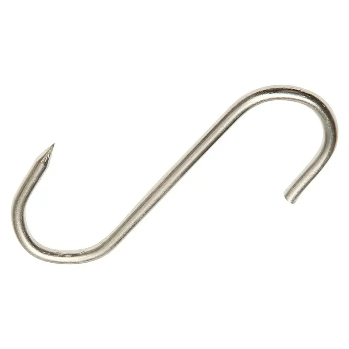 S-Haken - Ø x L: 6 x 55 mm, Galvanisch verzinkt - Vorderansicht