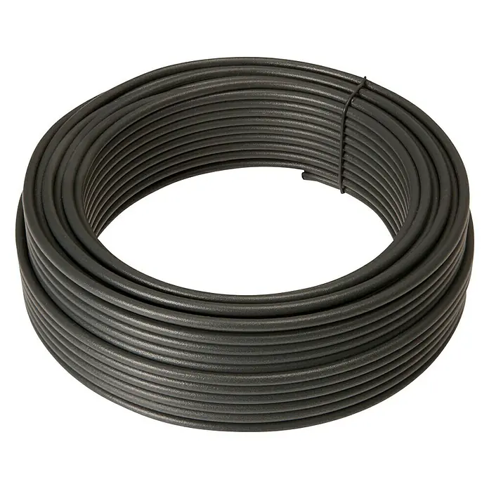 Željezna žica - Promjer: 3,8 mm, Duljina: 25 m, Antracit - Pogled odozgo