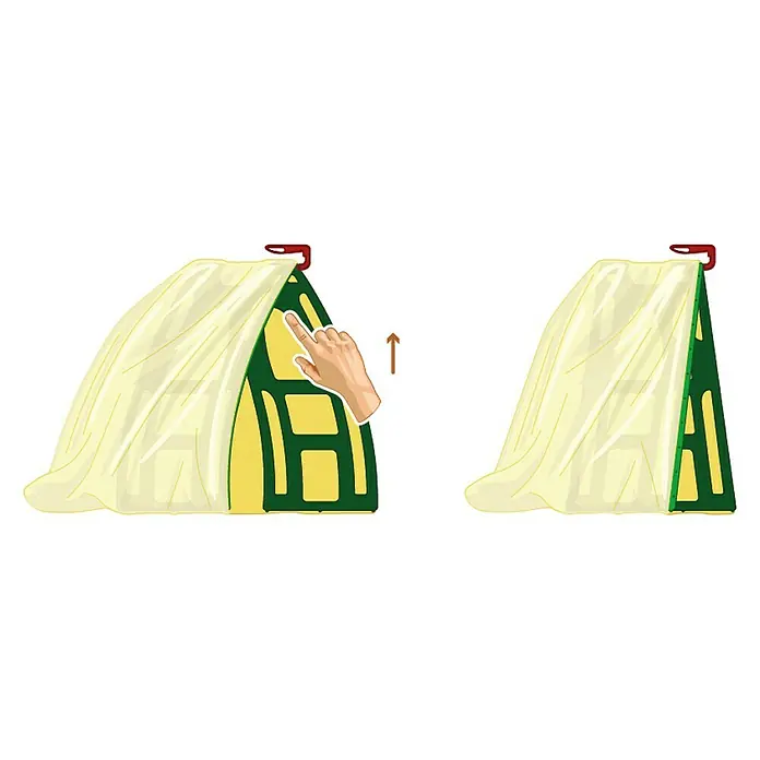 Cleantech Sackspreizer Flex 90 - Passend für: Säcke B x H: 80/85/90 x 110 - 120 cm, Gartenabfälle - Anwendungsbeispiel