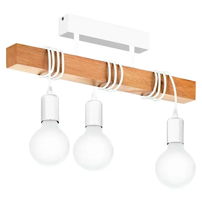 Eglo Townshend Plafón - 180 W, L x An x Al: 55 x 10,5 x 26,5 cm, 3 ud., E27