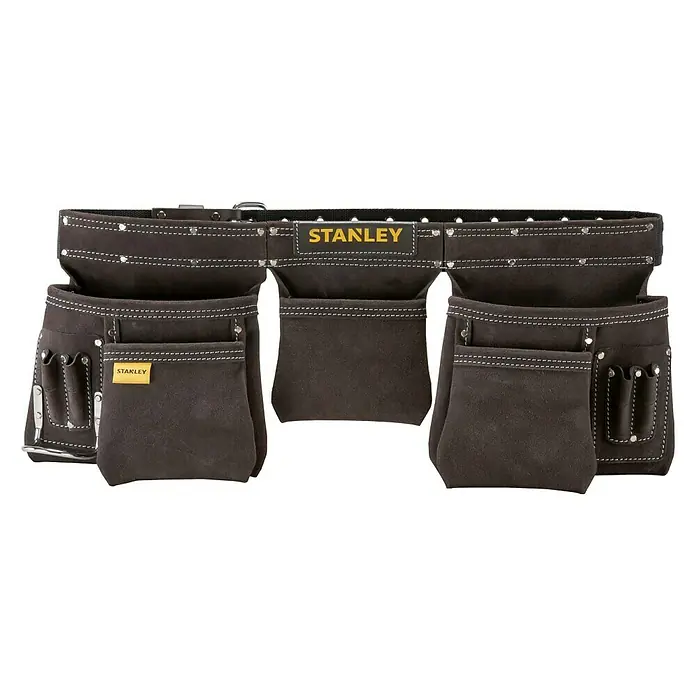 Stanley Werkzeug-Gürteltasche - 5 Taschen, Büffelleder