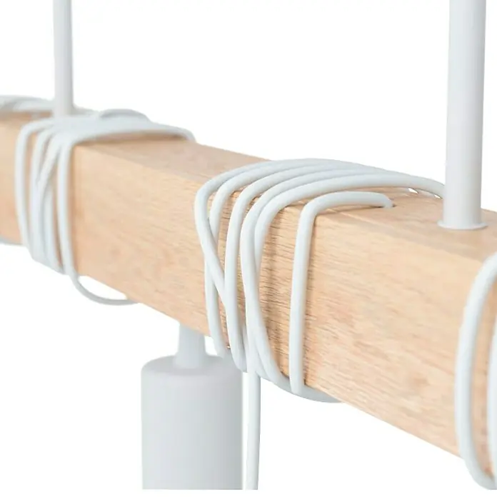Eglo Townshend Lámpara colgante - 240 W, L x An x Al: 70 x 10,5 x 110 cm, Blanco, E27