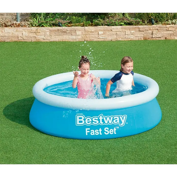 Bestway Family Pool Fast Set - Durchmesser: 183 cm, Höhe: 51 cm, 940 l