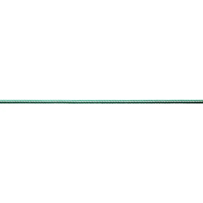 Robline Leine Meterware Dinghy Control - 4 mm, Weiß/Grün, Polyester - Vorderansicht
