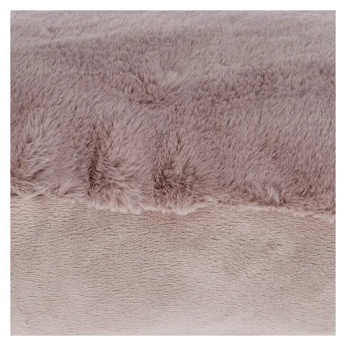 Kissen Happy - Puderrosa, 48 x 48 cm, 100 % Polyester