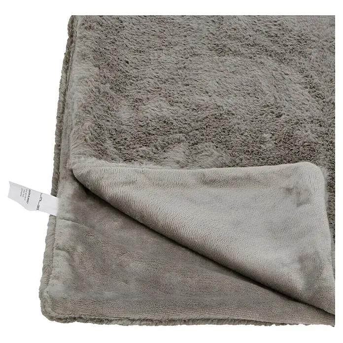 Ukrasni pokrivač Happy - Taupe, 200 x 150 cm, 100 % poliester