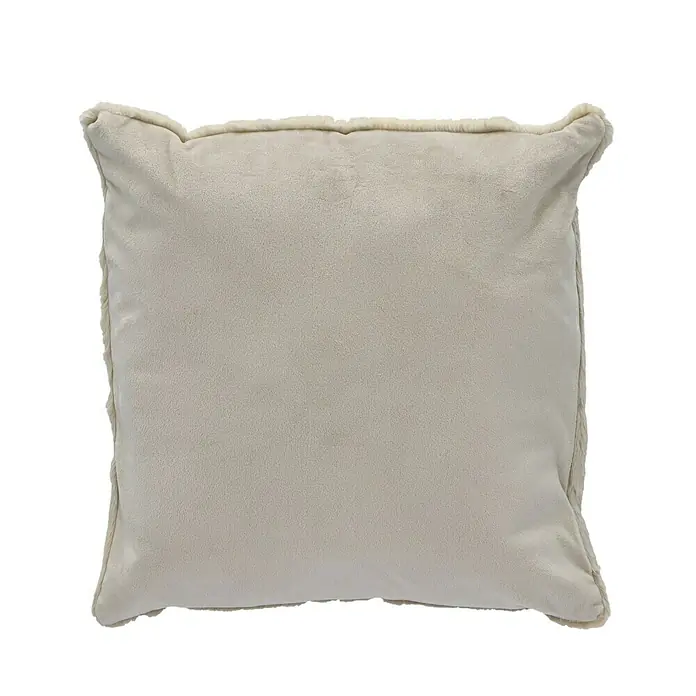 Jastuk - Bež boje, 48 x 48 cm, 100 % poliester