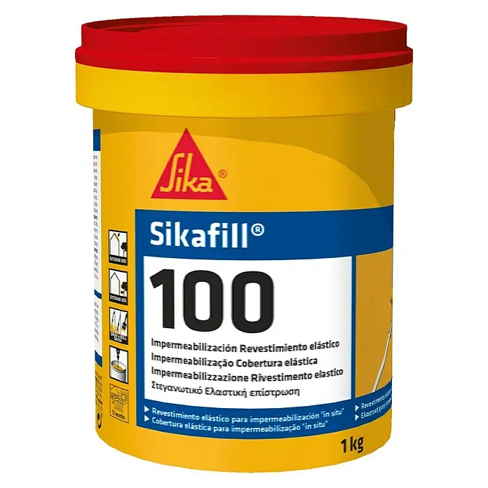 Sika Impermeabilizante SikaFill - Rojo, 1 kg