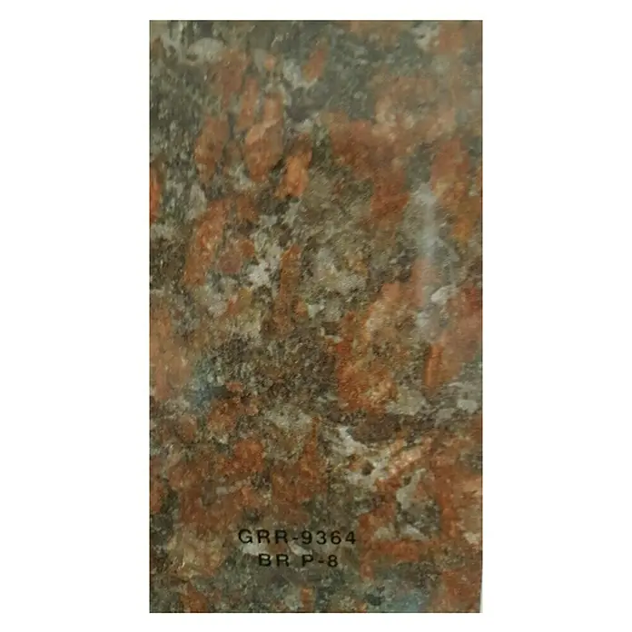 Maderas Daganzo Canto para encimera Blister Granito - Rojo, 650 x 45 mm