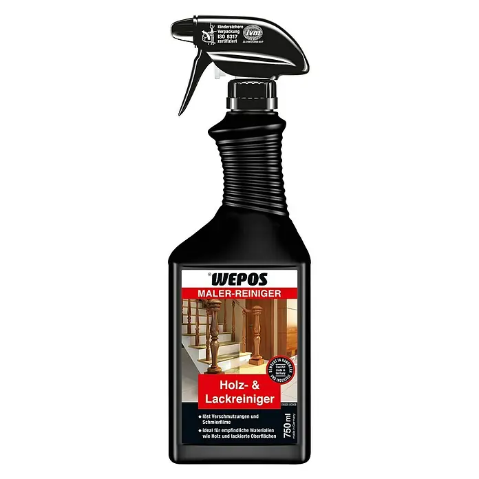 Wepos Maler-Reiniger Holz- & Lackreiniger - 750 ml, Sprühflasche - Vorderansicht