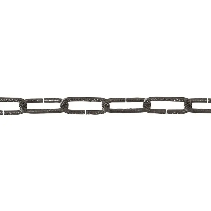 Stabilit Cadena decorativa a metros - Diámetro: 3 mm, Negro - Vista frontal