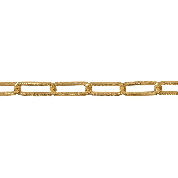 Stabilit Cadena decorativa a metros - Diámetro: 3 mm, Color latón viejo - Vista frontal