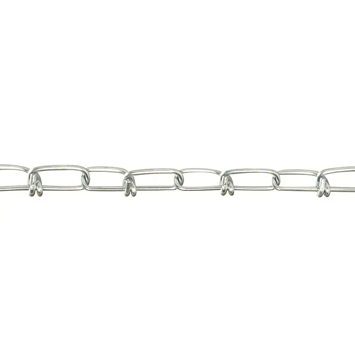 Stabilit Lanac s čvorovima po dužnom metru - 2,8 mm, Čelik, Galvanski pocinčano - Pogled sprijeda