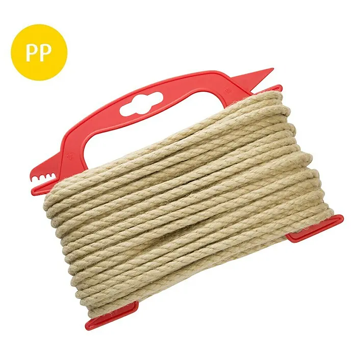 Stabilit PP-Seil - Ø x L: 8 mm x 10 m, 3-schäftig gedreht - Vorderansicht