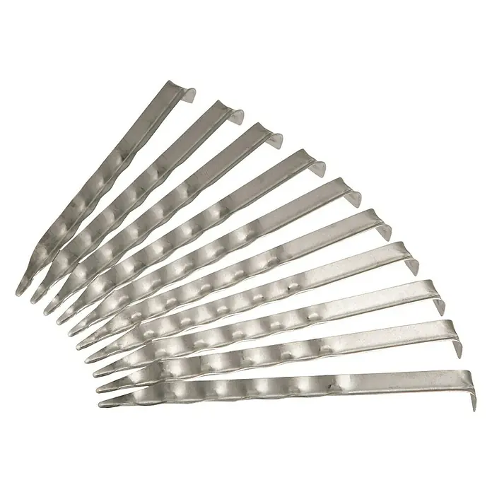 Stabilit Klin za šator - 24 cm, 10 Kom., Valovito - Pogled sprijeda