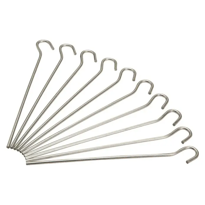Stabilit Klin za šator - 18 cm, 10 Kom. - Pogled sprijeda