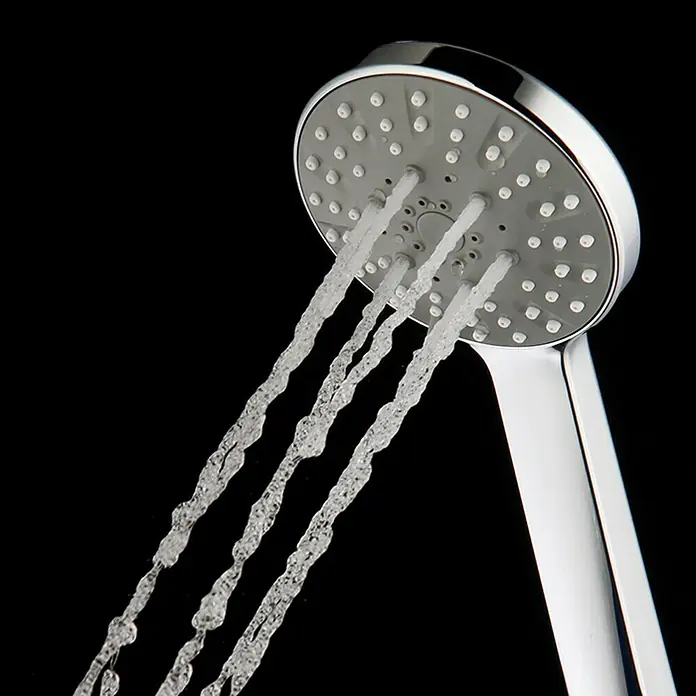 Mixomat Handbrause Spitter - Anzahl Funktionen: 3 Stk., Chrom - Anwendungsbeispiel