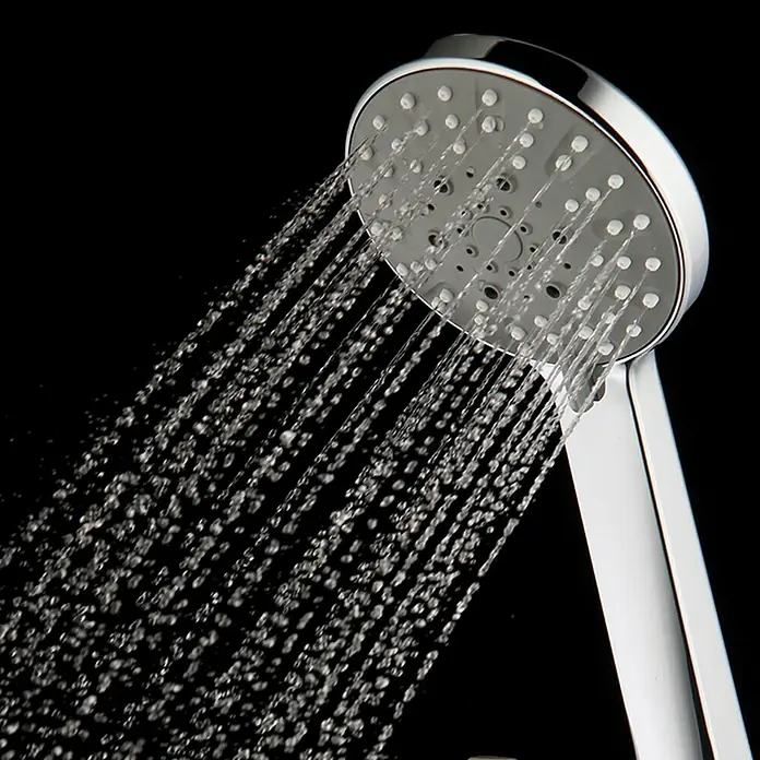Mixomat Handbrause Spitter - Anzahl Funktionen: 3 Stk., Chrom - Anwendungsbeispiel