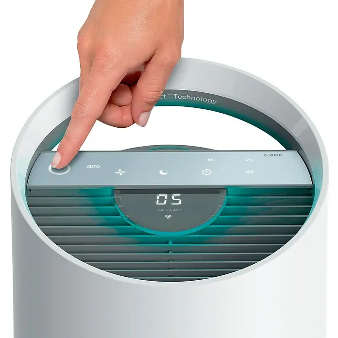 Leitz TruSens Purificador de aire Z-2000 - Tamaño de la estancia: 0 m² - 35 m², Medidor de calidad del aire SensorPod