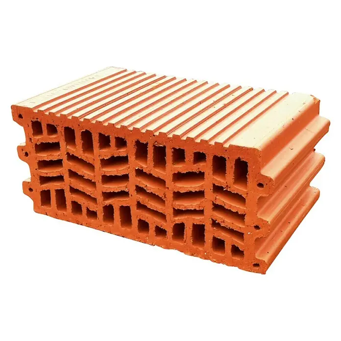 BHS Valencia Ladrillo Termoarcilla - 14 x 30 cm, Rojo