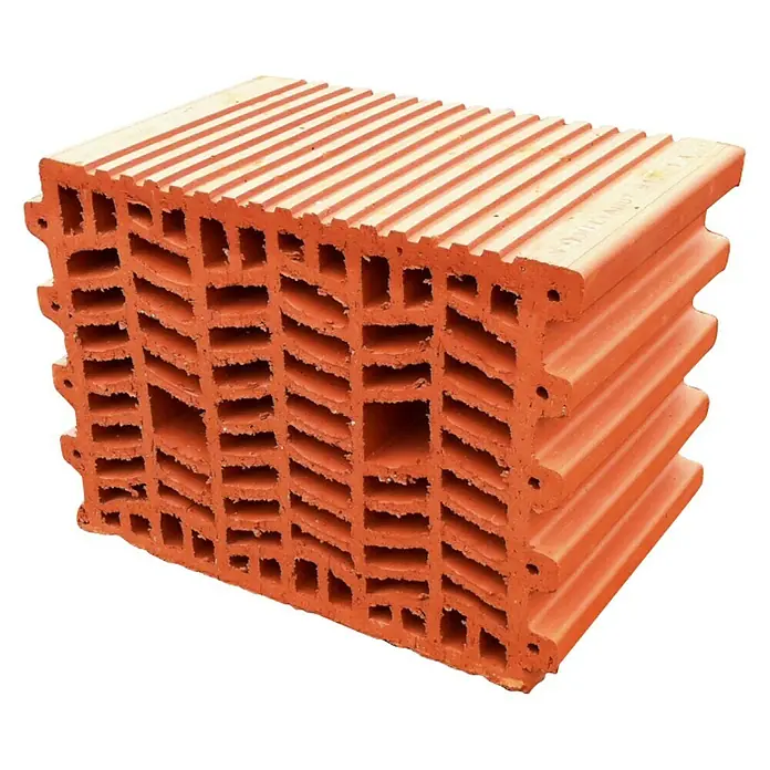 BHS Valencia Ladrillo Termoarcilla - 24 x 30 cm, Rojo