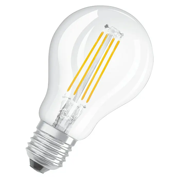 Osram Superstar Bombilla LED - 5 W, E27, Color de luz: Blanco cálido, Intensidad regulable, Forma de pera