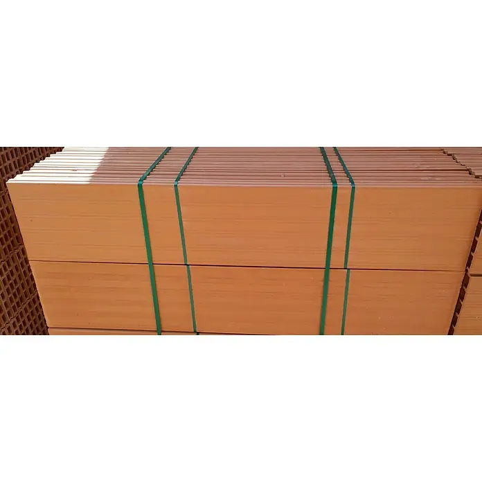 BHS Valencia Ladrillo Bardo - 25 x 120 cm, Rojo