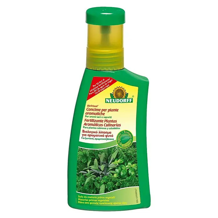 Neudorff BioTrissol Fertilizante para hierbas - 250 ml, Contenido suficiente para: 50 l