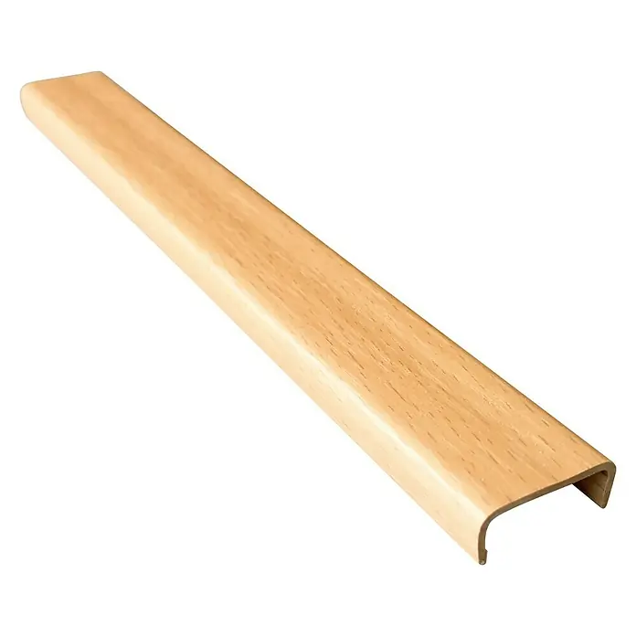 Rufete Perfil en U Haya - 2,6 m x 16 mm x 10 mm, PVC, Decorativa