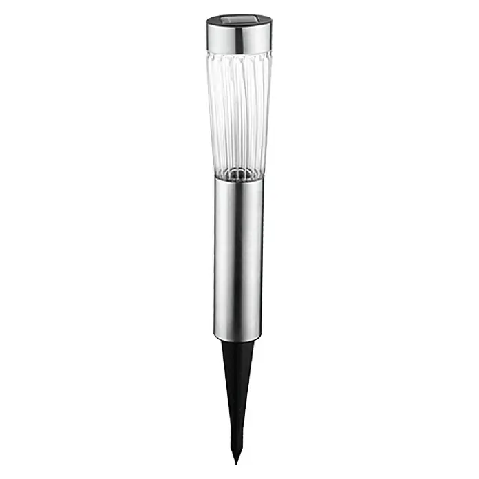 BAUHAUS Solarna svjetiljka Big Glas - 54 cm, Štap za zabijanje u zemlju, IP44