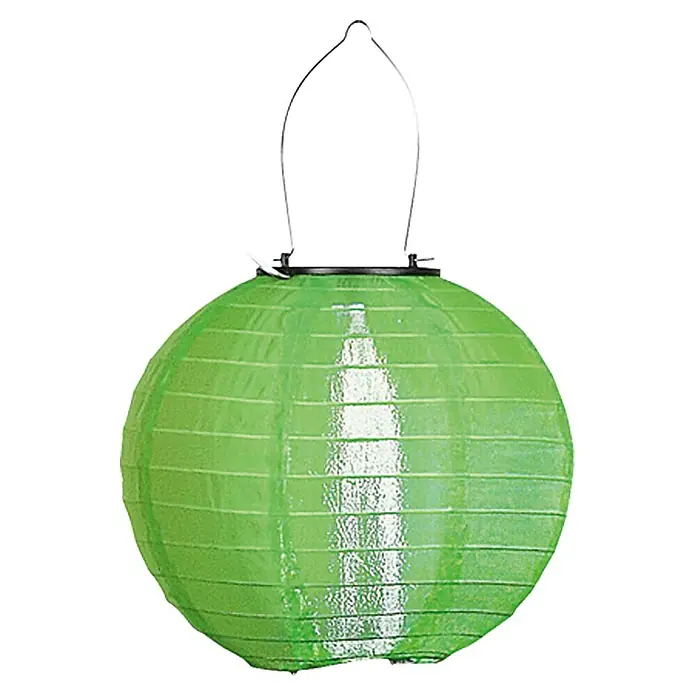 BAUHAUS Solarleuchte Lampion - Grün, Leuchtdauer: 8 h