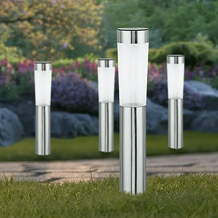 Starlux Set solarnih svjetiljki Big - Štap za zabijanje u zemlju, 4 Kom., 8 h