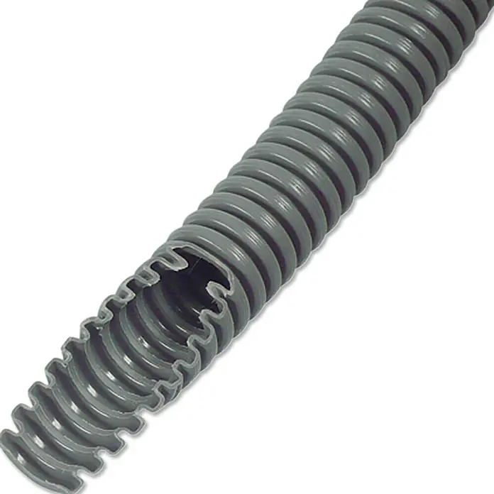 Flexrohr betonfest - EN 32, 25 m, Kunststoff, 750 N, Dunkelgrau