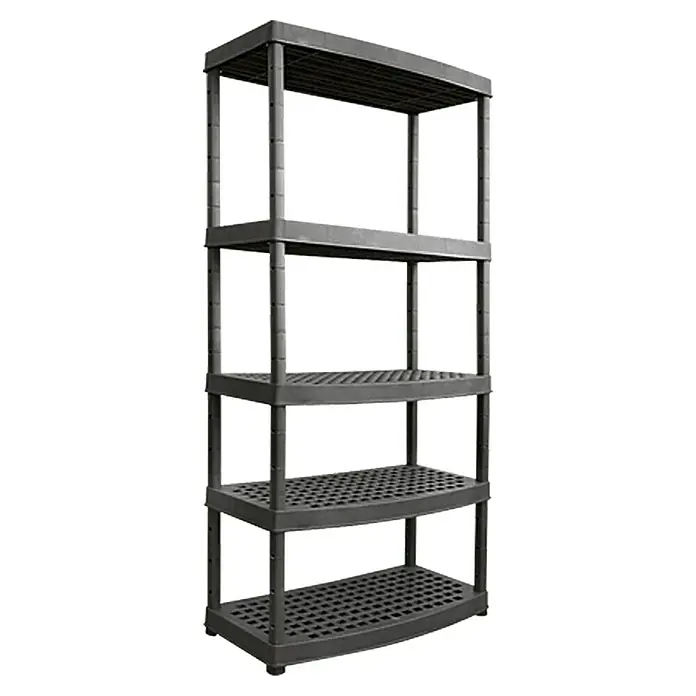 Regalux Plastični regal - 45 x 90 x 188 cm, Nosivost: 60 kg/polica