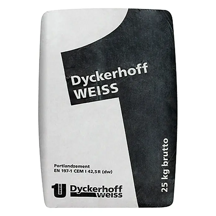 Wit cement - 25 kg, Chromaatarm