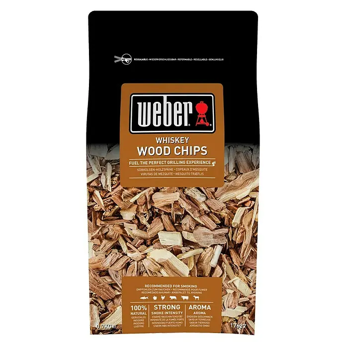 Weber Aromatično drvo za dimljenje - Whisky, 700 g - Pogled sprijeda