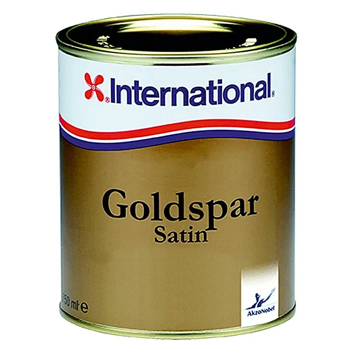 International Blanke lak Goldspar Satin - 750 ml, Zijdeglans, Helder