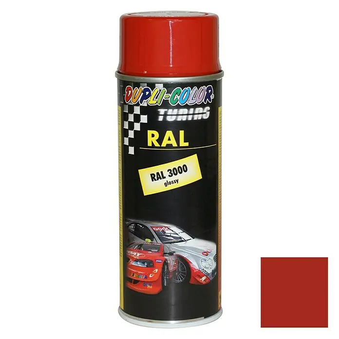 Dupli-Color Tuning Lackspray RAL 3000 - Feuerrot, Glänzend, 400 ml