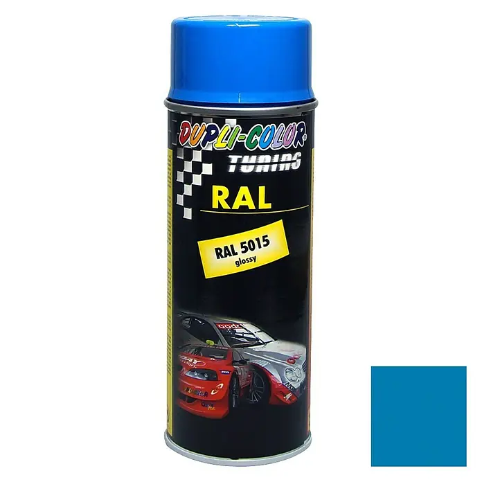 Dupli-Color Tuning Lackspray RAL 5015 - Himmelblau, Glänzend, 400 ml