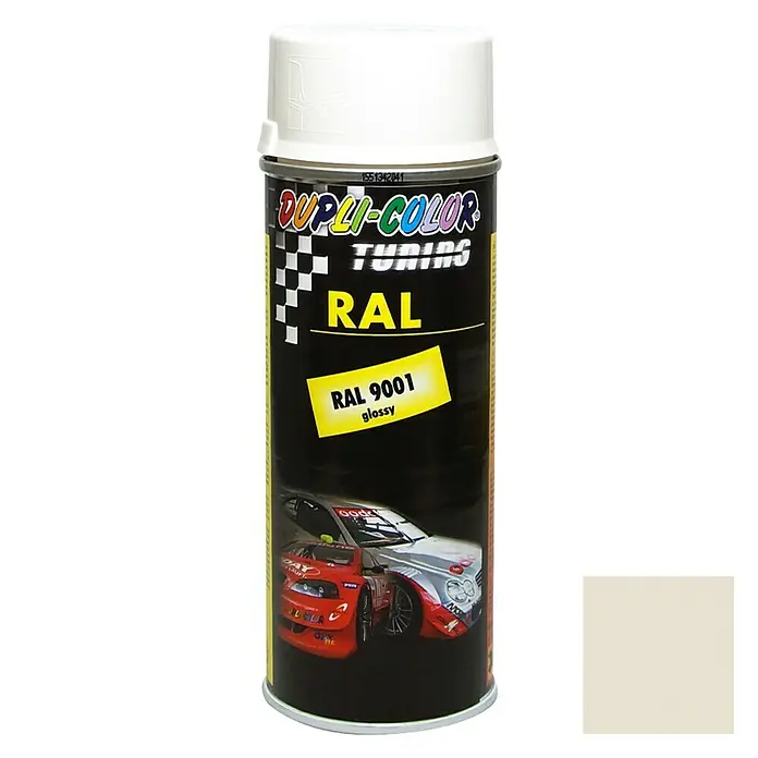 Dupli-Color Tuning Lackspray RAL 9001 - Cremeweiß, Glänzend, 400 ml