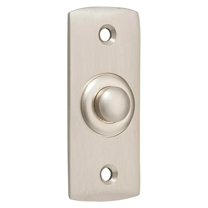 Heidemann Beldrukker Aries - Zilver, Draadgebonden, 3 x 65 x 27 mm